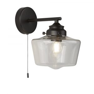 8708-1BK - fali lámpa