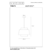 Lucide 21435/60/38 - TRIBUTE - függeszték