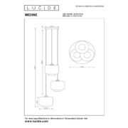 Lucide 46413/13/65 - MEDINE - függeszték