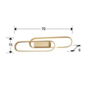 Schuller 254175 ODELE fali lámpa